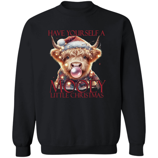 Mooey Little Christmas Crewneck Sweatshirt