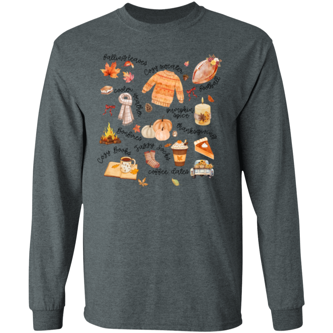 Fall Vibes LS T-Shirt