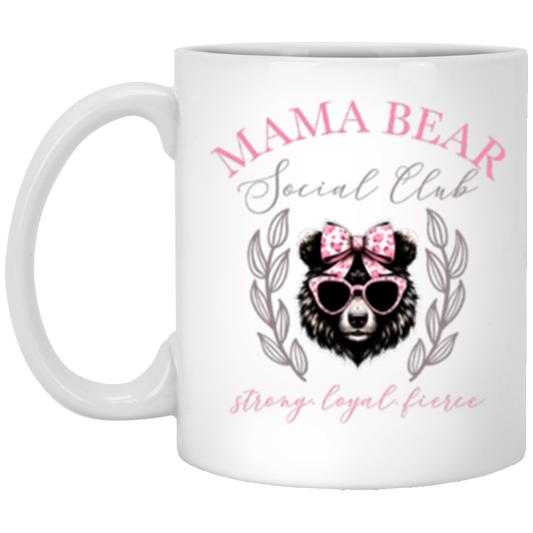 Mama Bear 11oz White Mug