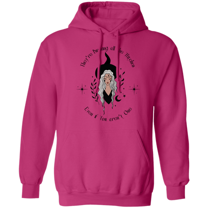Burning All the Witches Pullover Hoodie