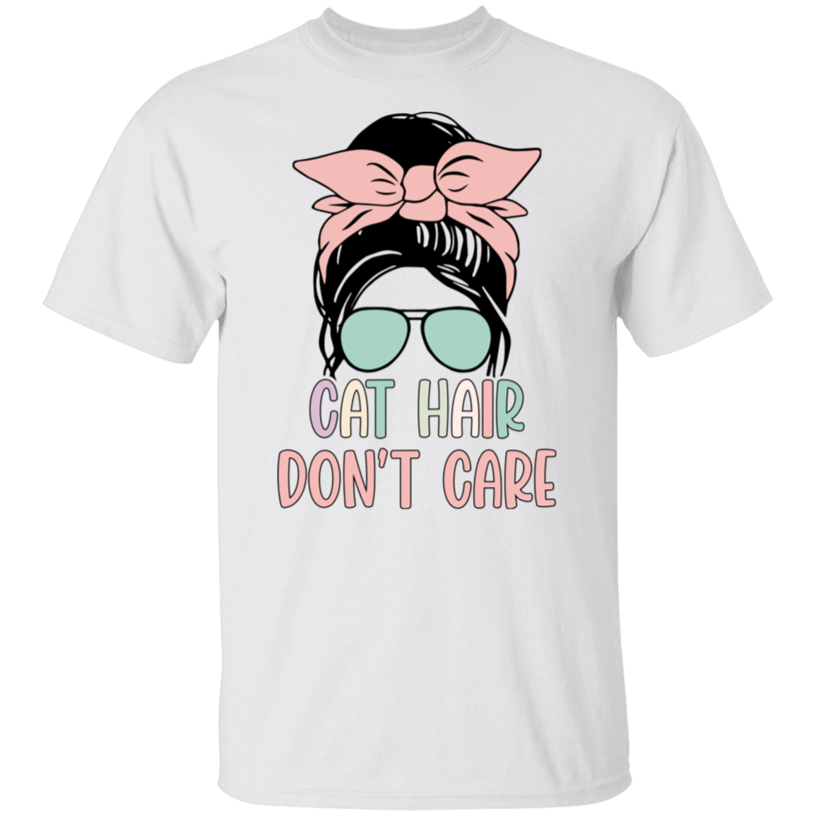 Cat Hair Don’t Care T-Shirt