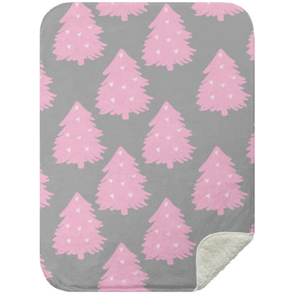 Pretty in Pink Sherpa Blanket