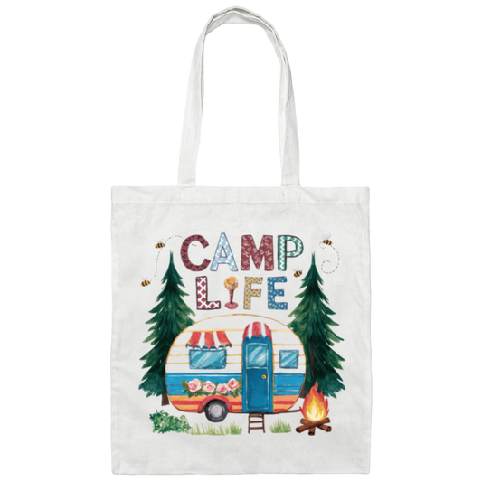 Camp Life Tote Bag