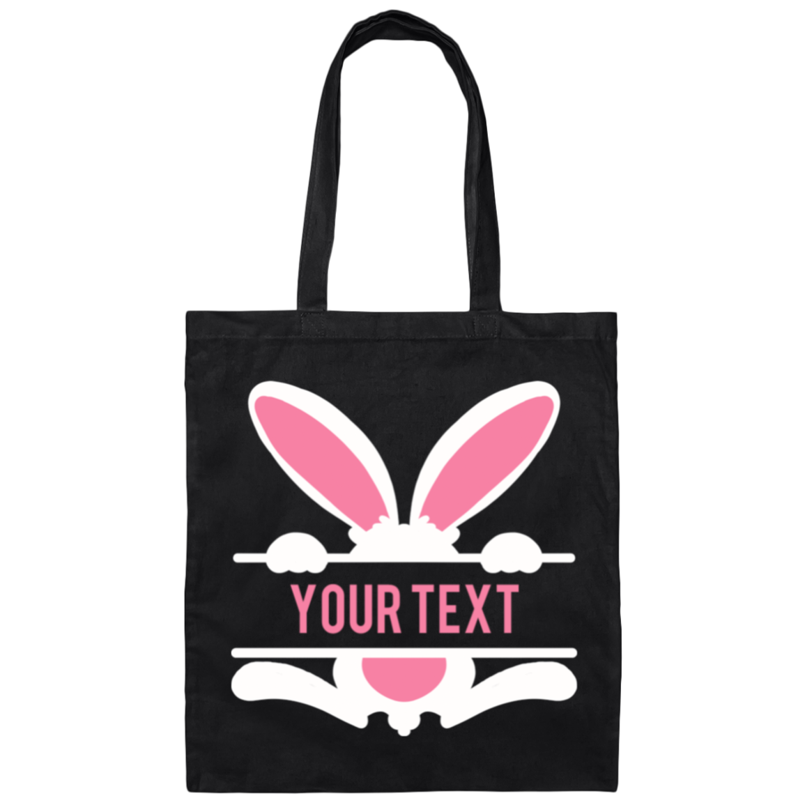 Personalized Tote Bag-Pink