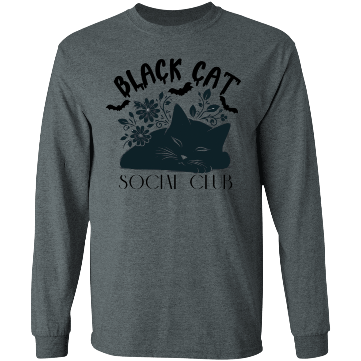 Black Cat Social Club LS Shirt