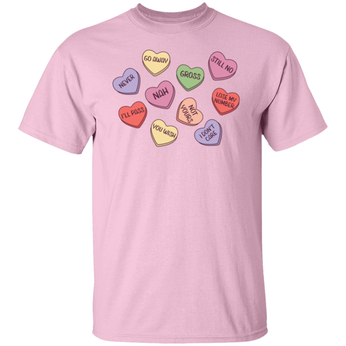 Candy Heart Conversations T-Shirt