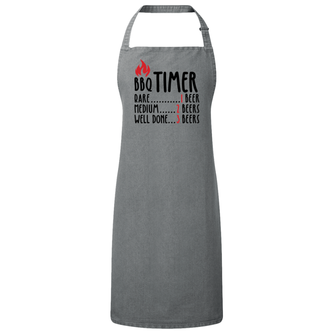 BBQ Timer Apron