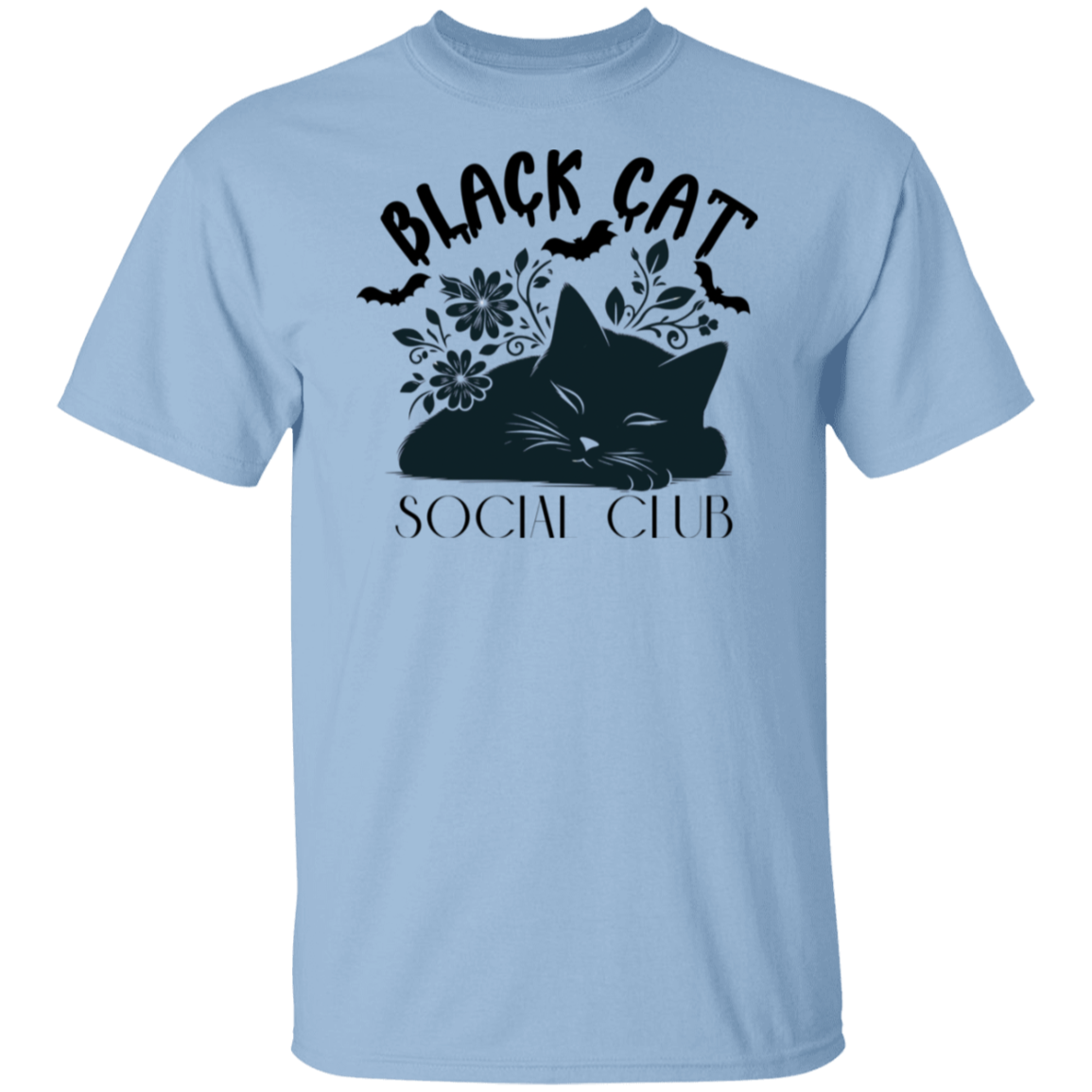 Black Cat Social Club  T-Shirt