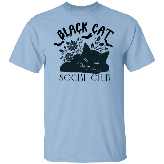 Black Cat Social Club  T-Shirt