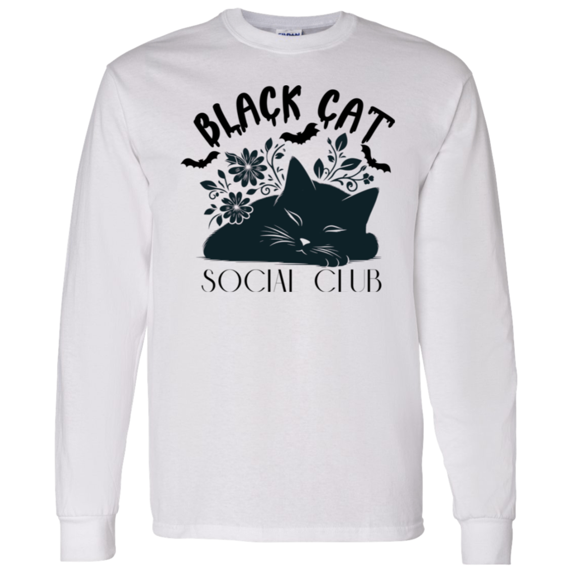 Black Cat Social Club LS Shirt