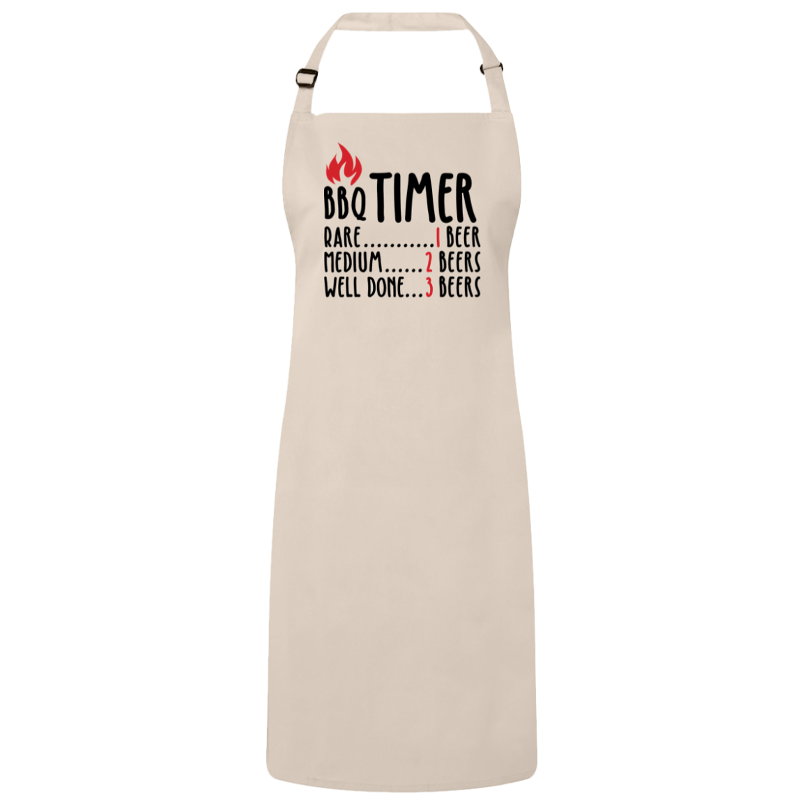 BBQ Timer Apron