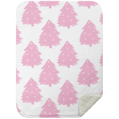 Pretty in Pink Sherpa Blanket