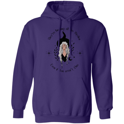 Burning All the Witches Pullover Hoodie