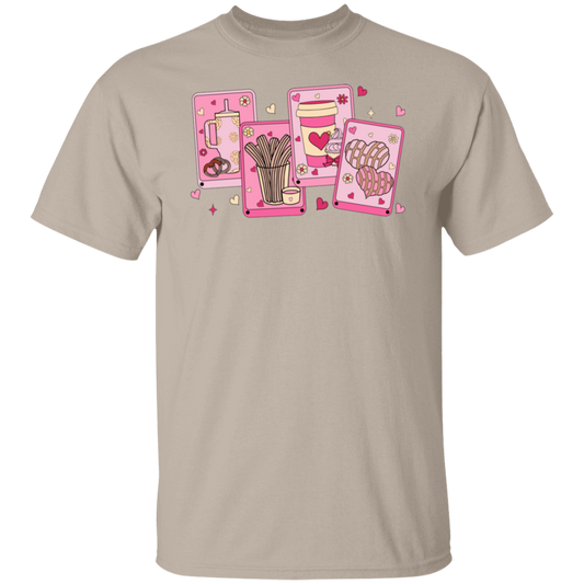 Pan Dulce y Amor Tarot Cards Tee