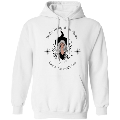 Burning All the Witches Pullover Hoodie
