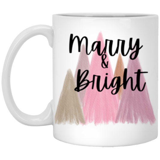Marry & Bright Mug (Double Side)
