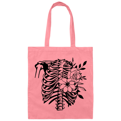 Blossom & Bones Tote Bag