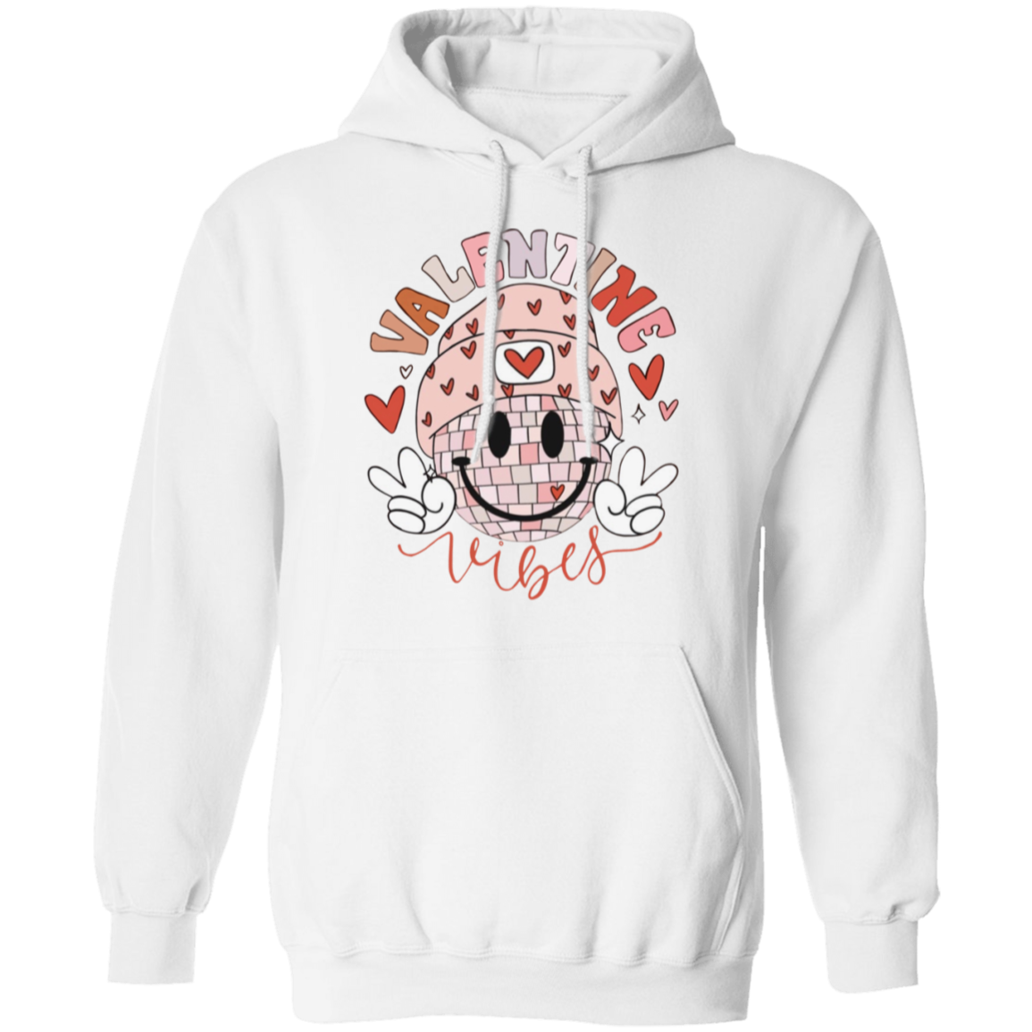 Valentine Vibes Pullover Hoodie