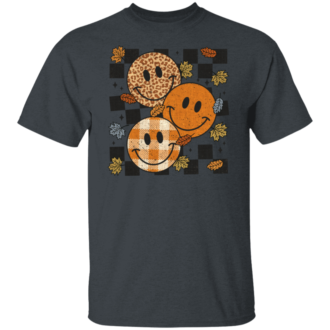 Falling Leaves, Happy Vibes T-Shirt