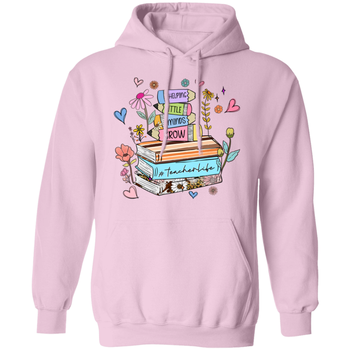 Helping Little Minds Grow Pullover Hoodie