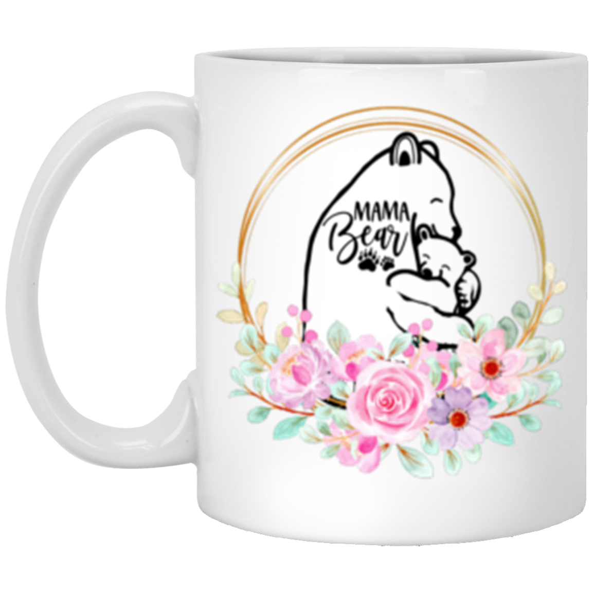 Mama Bear 2 11oz White Mug