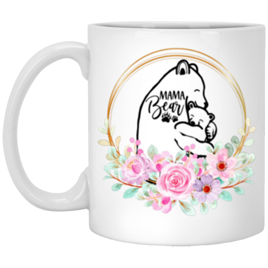 Mama Bear 2 11oz White Mug