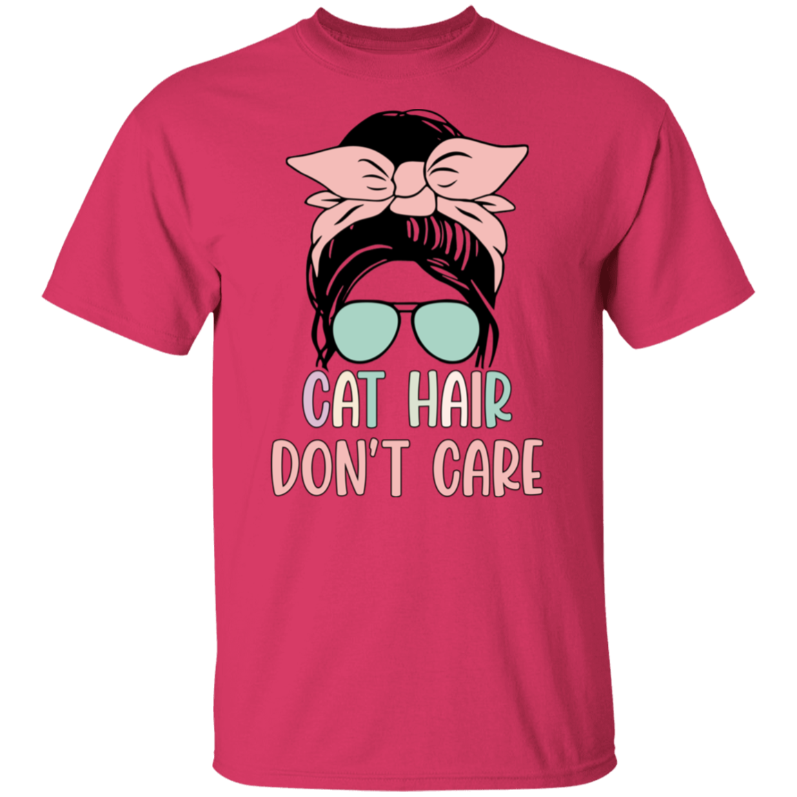 Cat Hair Don’t Care T-Shirt