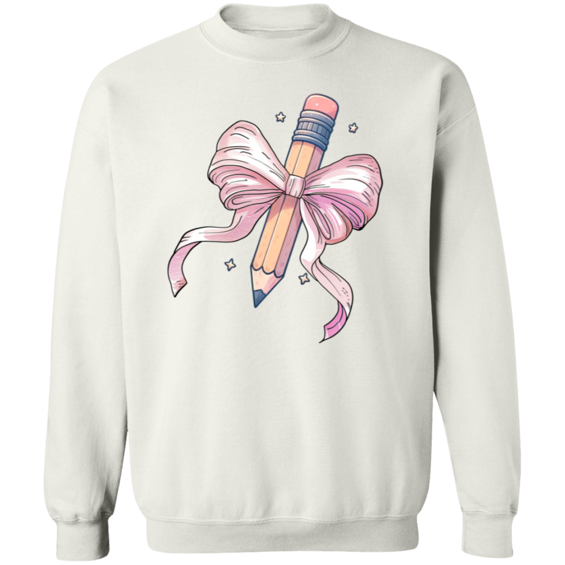 Coquette Pencil Crewneck Sweatshirt