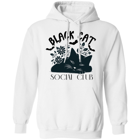 Black Cat Social Club Pullover Hoodie