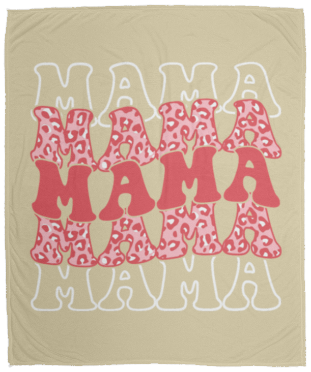 Mama Cozy Fleece Blanket