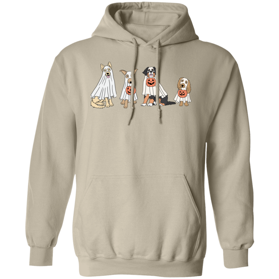 Ghostly Paws Pullover Hoodie