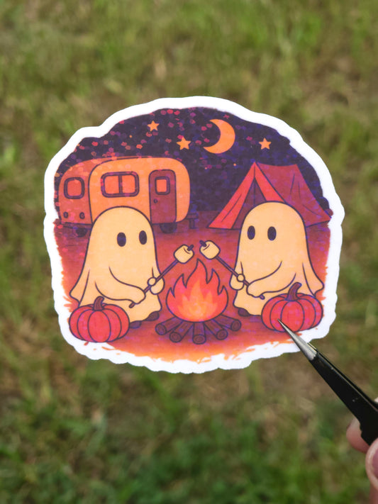 Summerween Ghost Sticker
