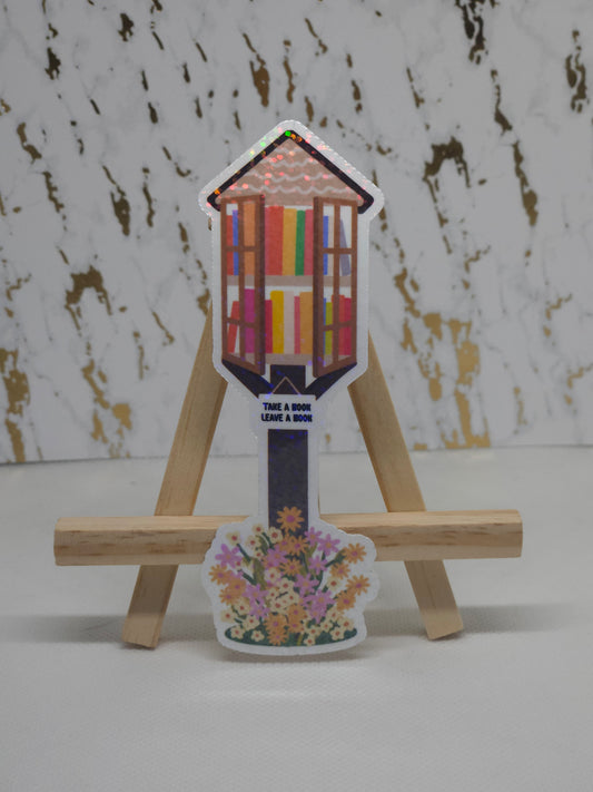 Little Free Library Sticker