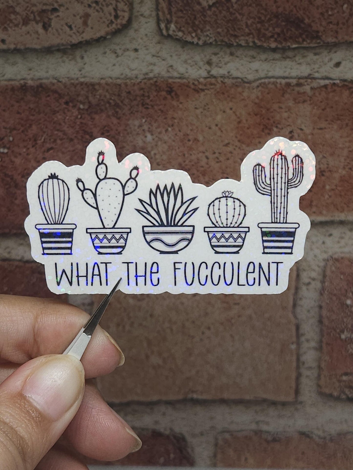 What the Faculent Sticker