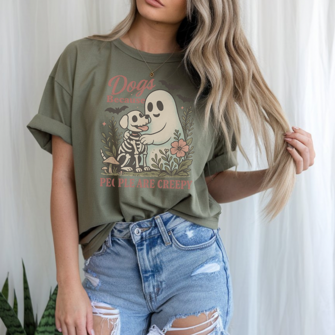 Spooky Ghost & Skeleton Shirt