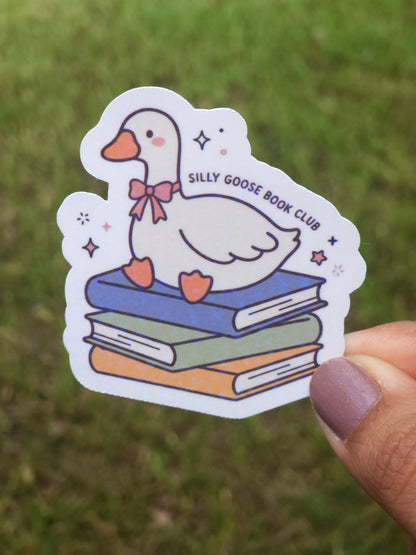 Silly Goose Book Club Sticker