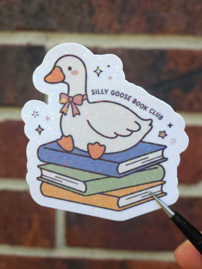 Silly Goose Book Club Sticker