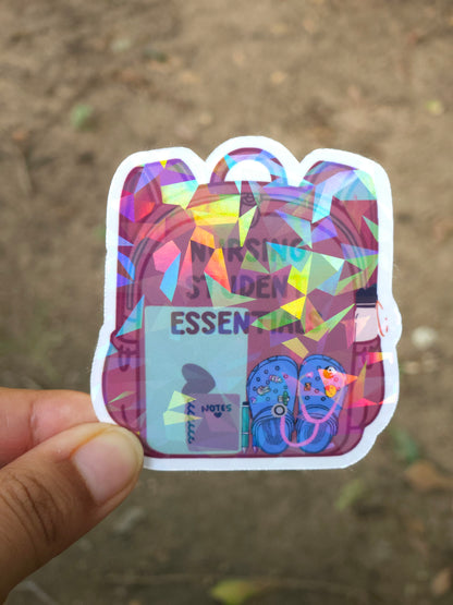Future Nurse Essentials Sticker