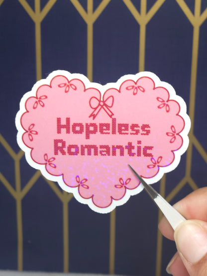 Hopeless Romantic Sticker