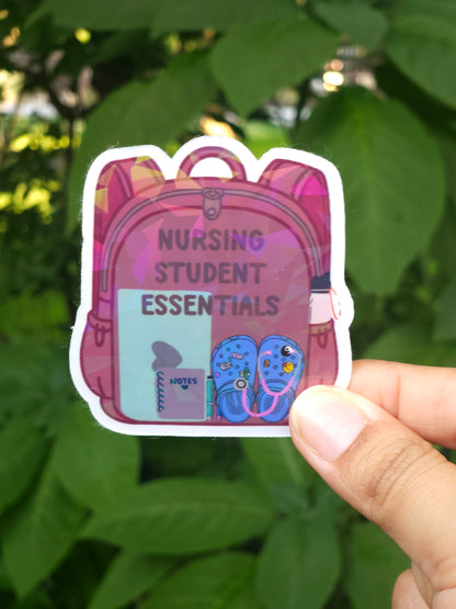 Future Nurse Essentials Sticker