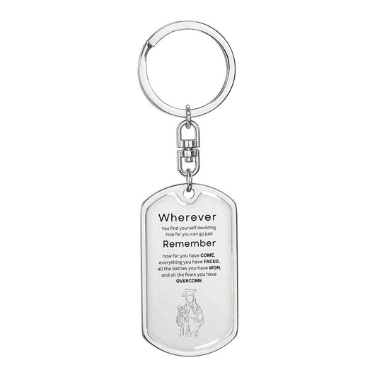 Always Remember Keychain-For Her