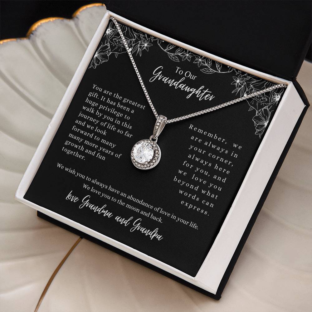 To Our Granddaughter-Eternal Hope Necklace