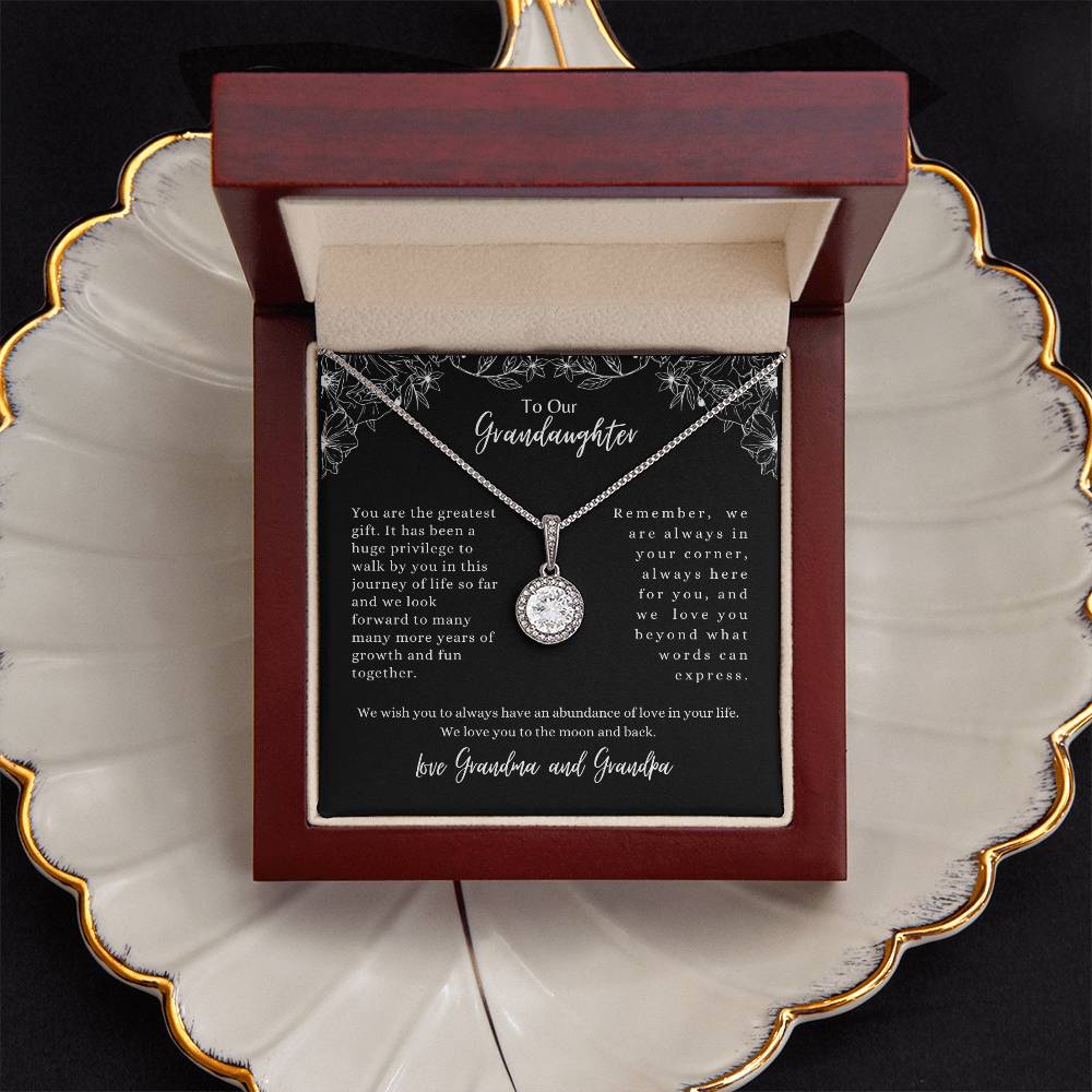 To Our Granddaughter-Eternal Hope Necklace