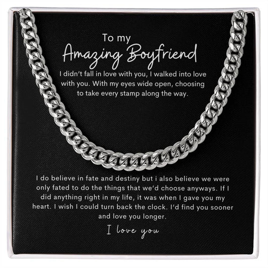 To My Amazing Boyfriend