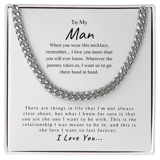 To My Man | Cuban Link Chain