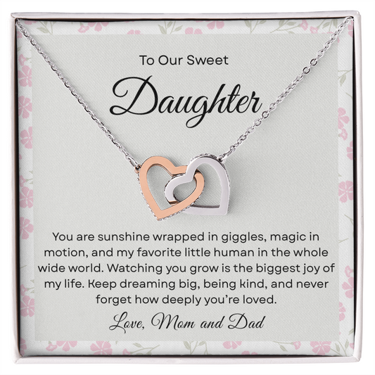 To Our Sweet Daughter