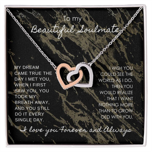 To My Soulmate| Interlocking Hearts