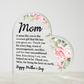 For Mom acrylic