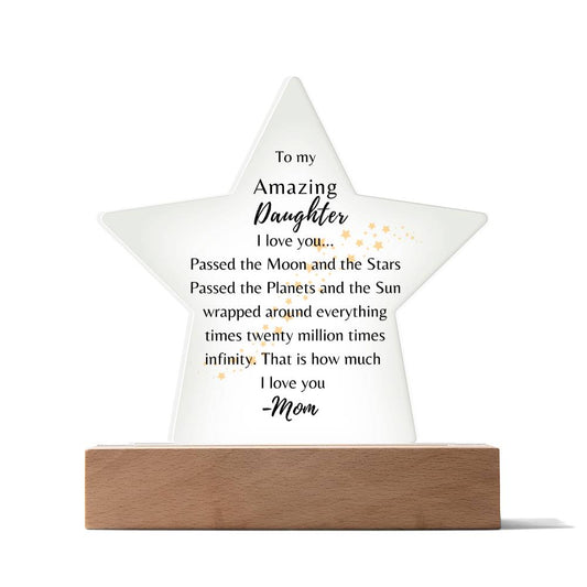 To My Amazing Daughter| Night Lamp