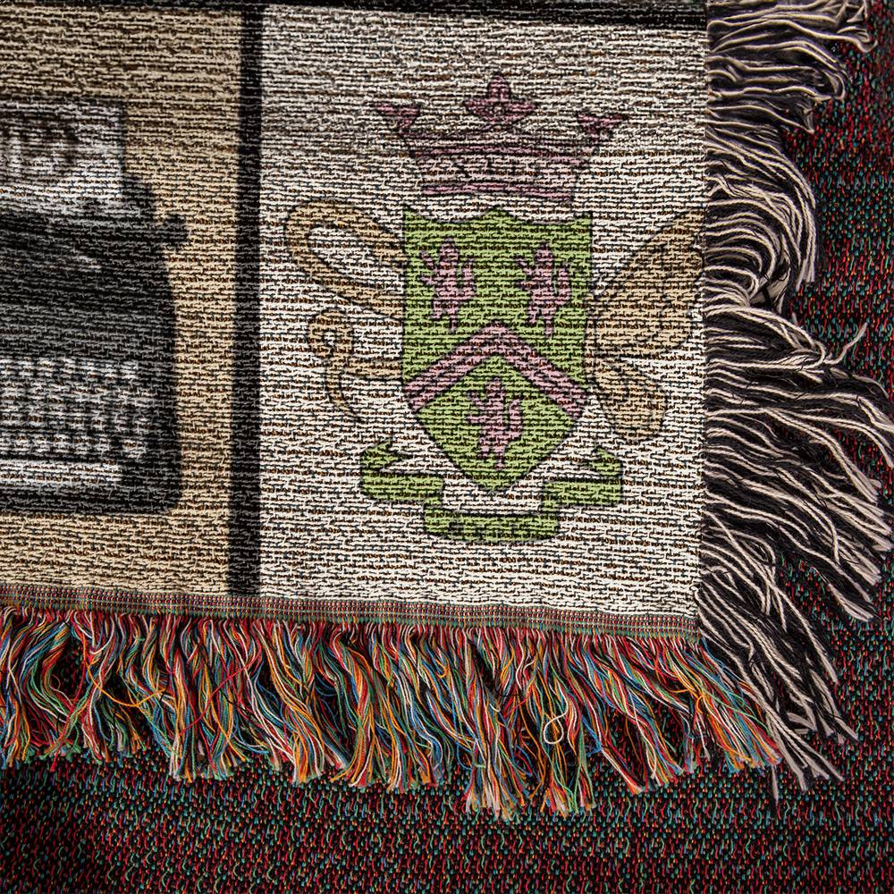 Eras with Crest Woven Blanket